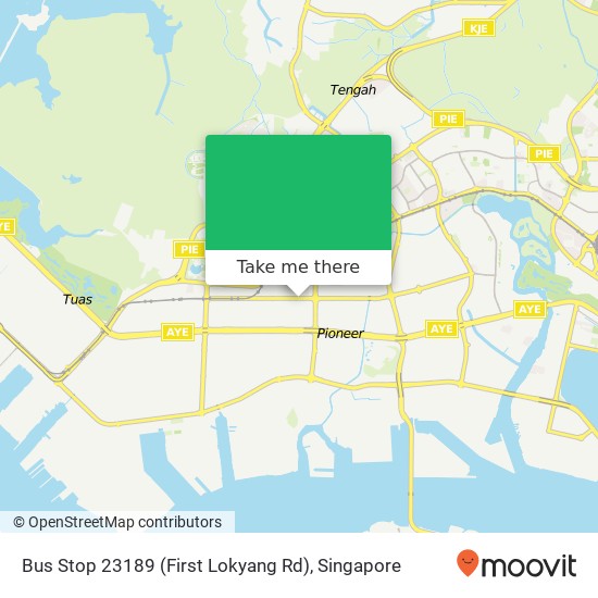 Bus Stop 23189 (First Lokyang Rd)地图