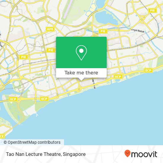 Tao Nan Lecture Theatre map