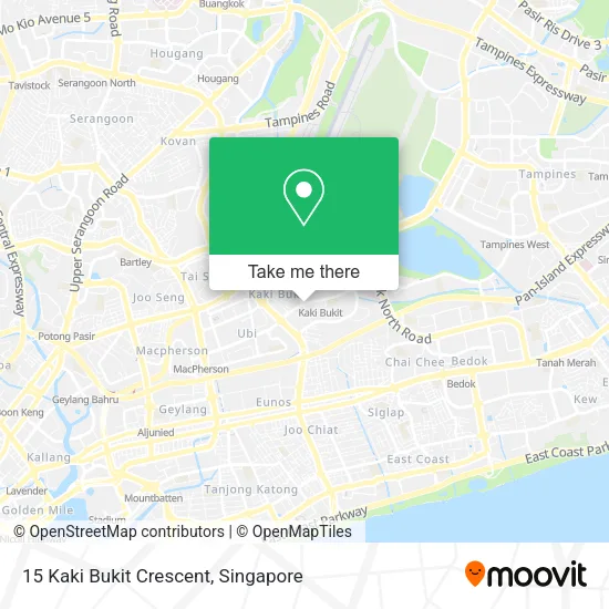 15 Kaki Bukit Crescent map