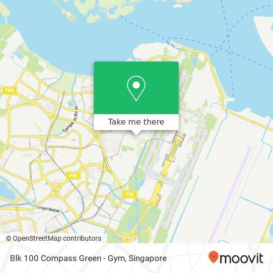 Blk 100 Compass Green - Gym map