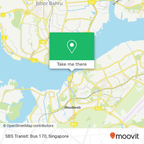 SBS Transit: Bus 170 map