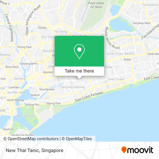 New Thai Tanic map