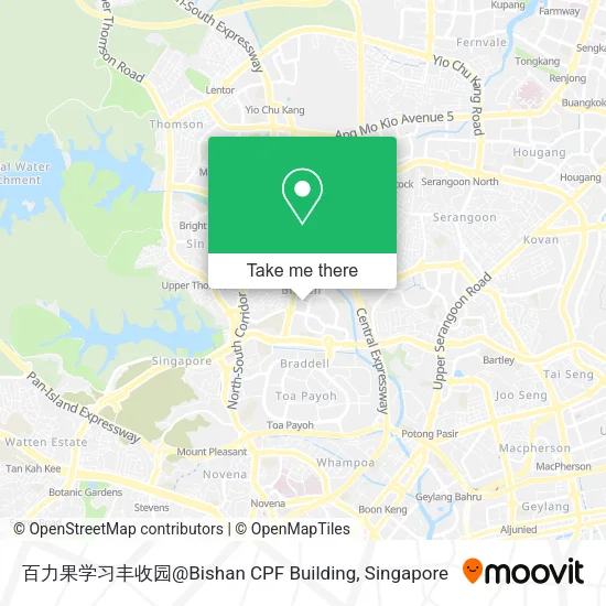 百力果学习丰收园@Bishan CPF Building map