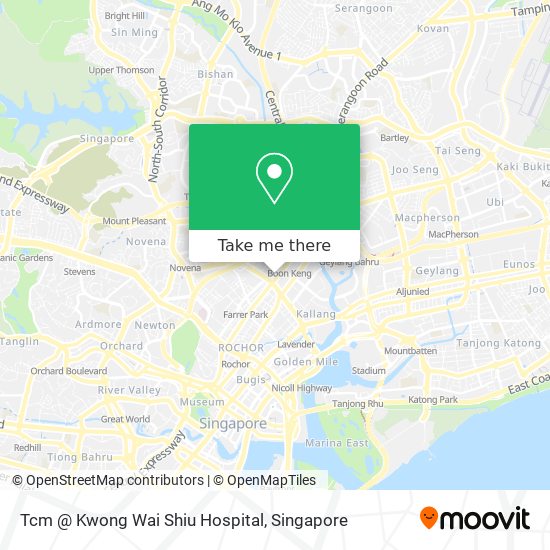 Tcm @ Kwong Wai Shiu Hospital地图