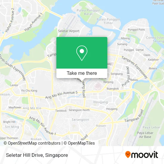 Seletar Hill Drive map