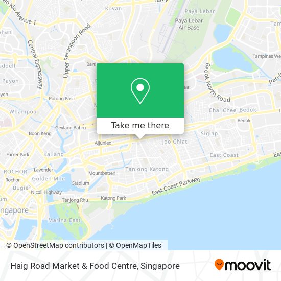 Haig Road Market & Food Centre map