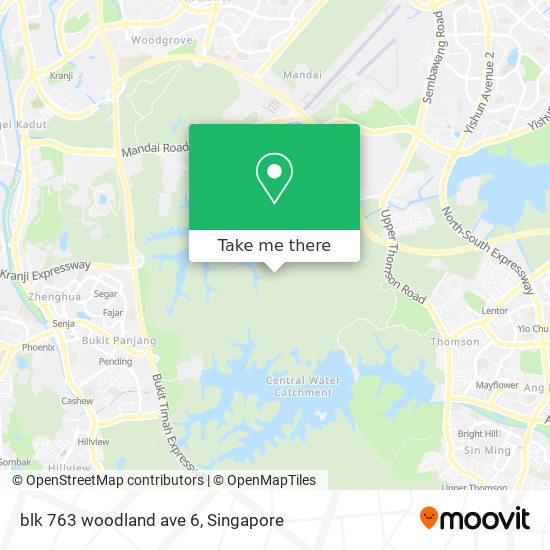 blk 763 woodland ave 6地图