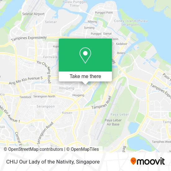 CHIJ Our Lady of the Nativity地图