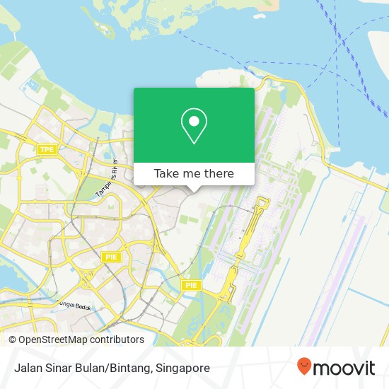 Jalan Sinar Bulan/Bintang地图