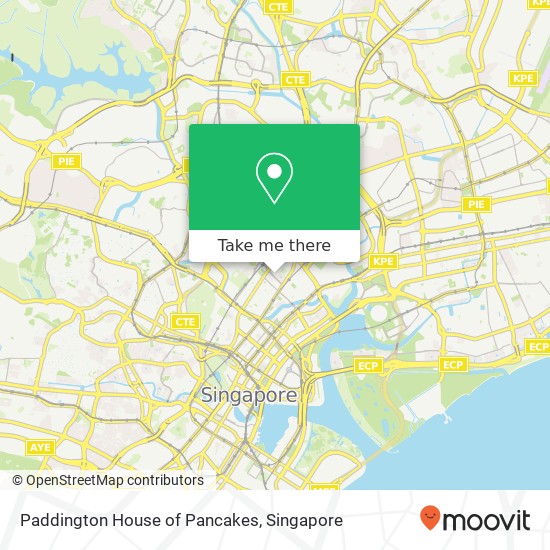 Paddington House of Pancakes地图