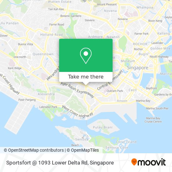 Sportsfort @ 1093 Lower Delta Rd map