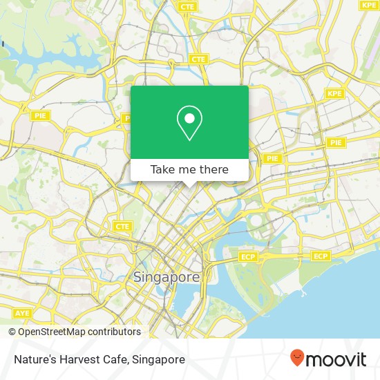 Nature's Harvest Cafe map