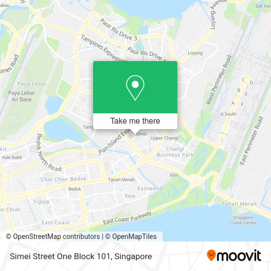 Simei Street One Block 101 map