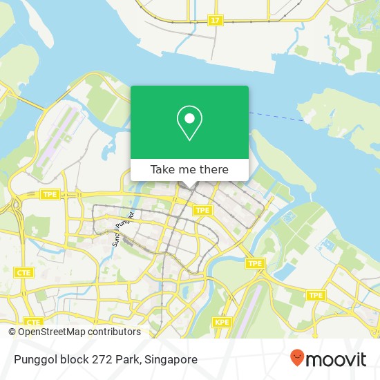 Punggol block 272 Park map