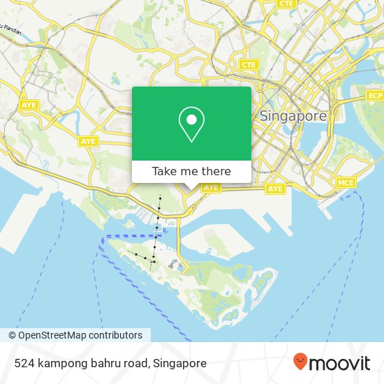 524 kampong bahru road地图