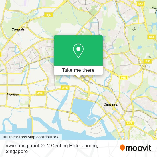 swimming pool @L2 Genting Hotel Jurong map