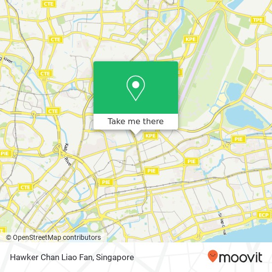 Hawker Chan Liao Fan地图