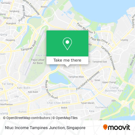 Ntuc Income Tampines Junction map