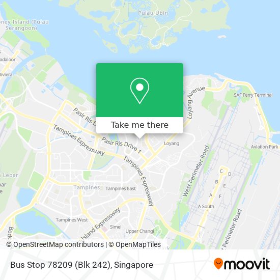 Bus Stop 78209 (Blk 242)地图