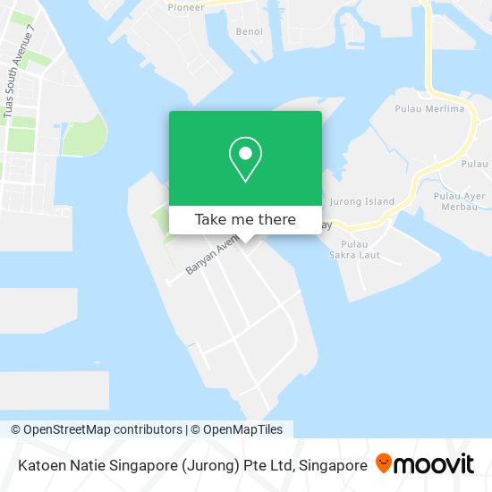Katoen Natie Singapore (Jurong) Pte Ltd地图