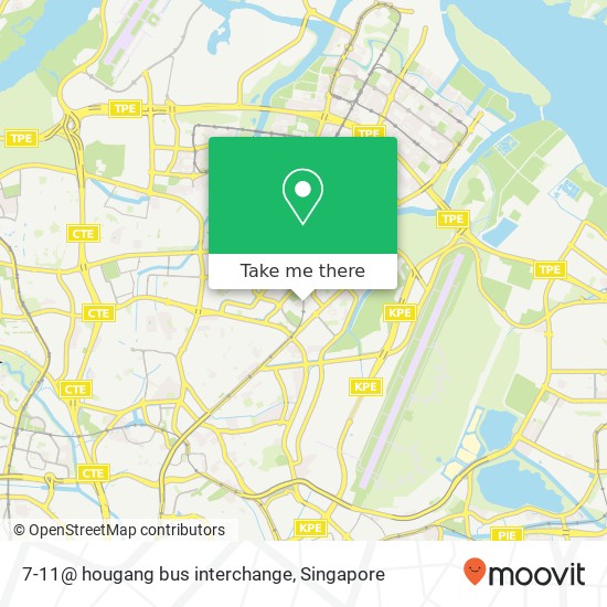 7-11@ hougang bus interchange地图