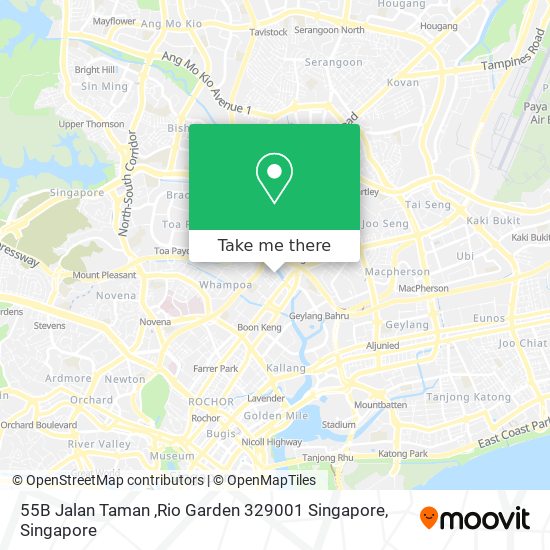 55B Jalan Taman ,Rio Garden 329001 Singapore map