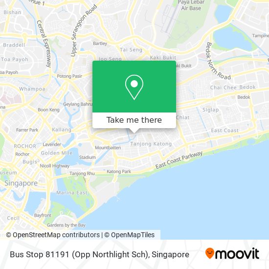 Bus Stop 81191 (Opp Northlight Sch) map