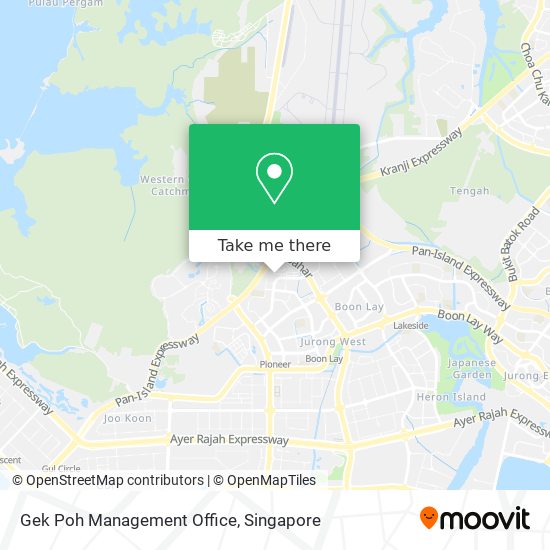 Gek Poh Management Office map