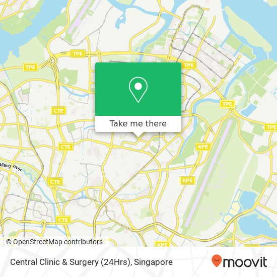 Central Clinic & Surgery (24Hrs)地图