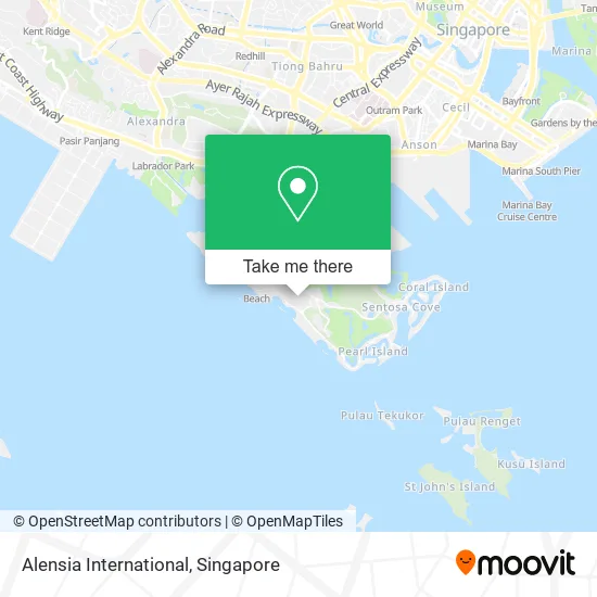 Alensia International地图