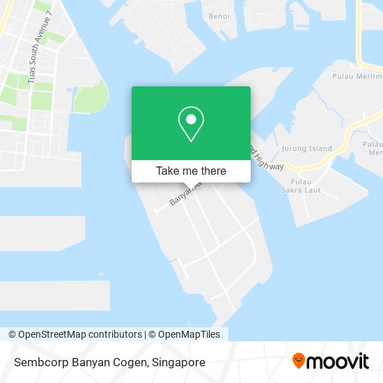 Sembcorp Banyan Cogen map