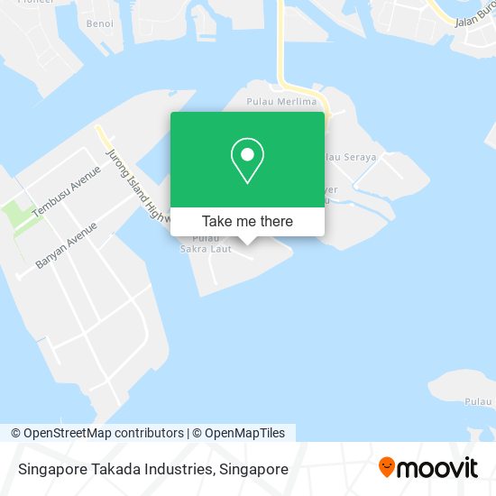 Singapore Takada Industries map