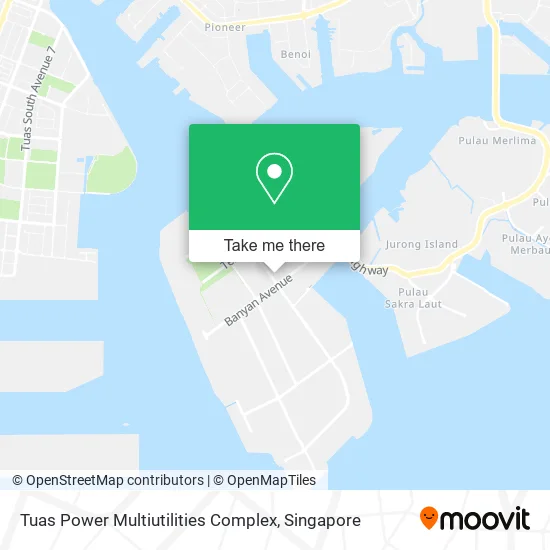 Tuas Power Multiutilities Complex地图