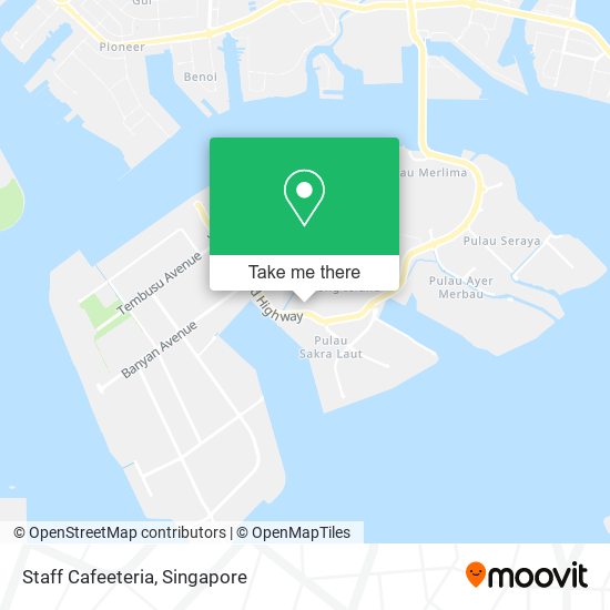 Staff Cafeeteria map