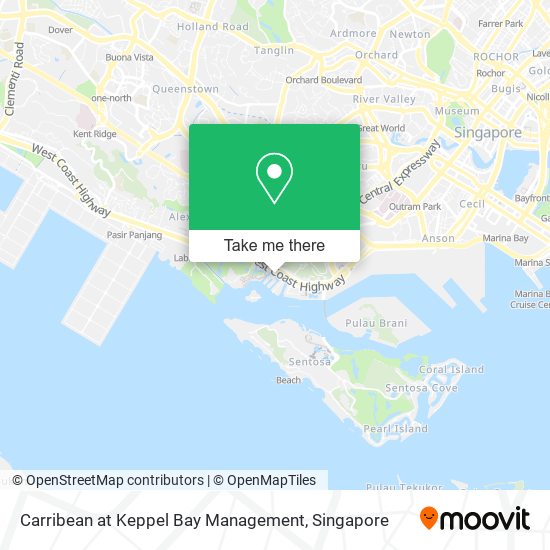 Carribean at Keppel Bay Management map