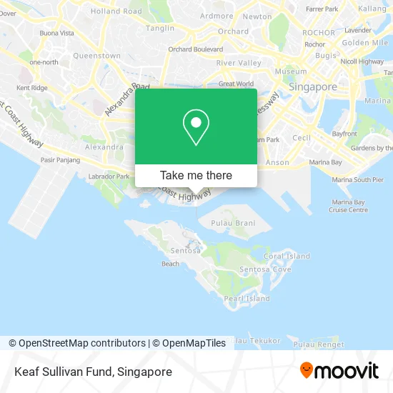 Keaf Sullivan Fund map