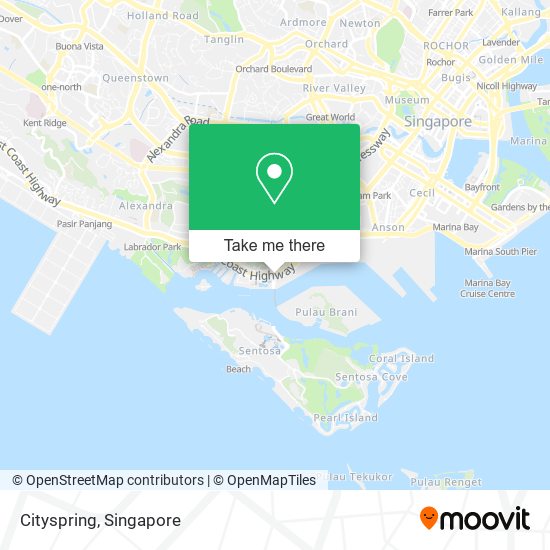 Cityspring map