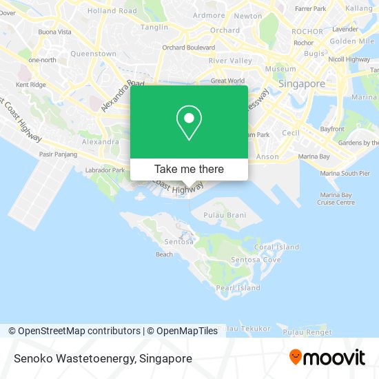 Senoko Wastetoenergy map