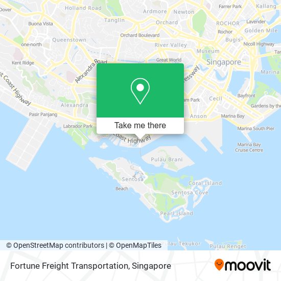 Fortune Freight Transportation map