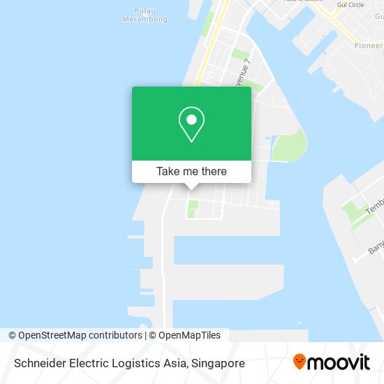 Schneider Electric Logistics Asia map