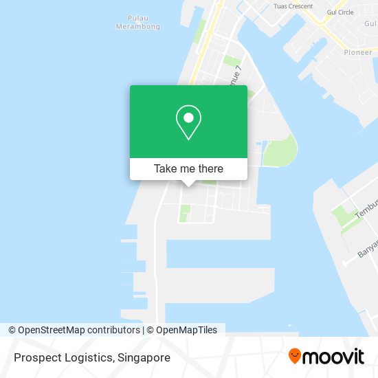 Prospect Logistics map