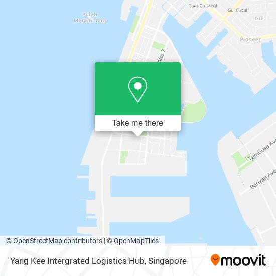 Yang Kee Intergrated Logistics Hub map