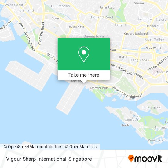 Vigour Sharp International map