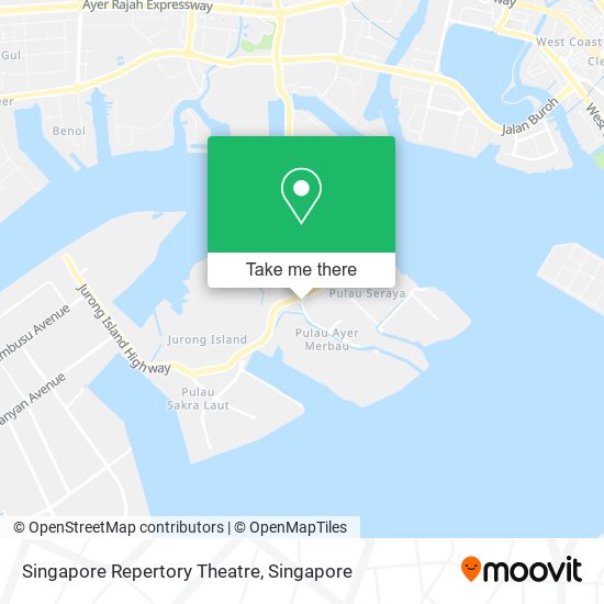 Singapore Repertory Theatre map