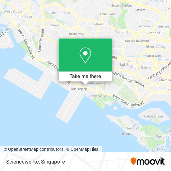 Sciencewerke map