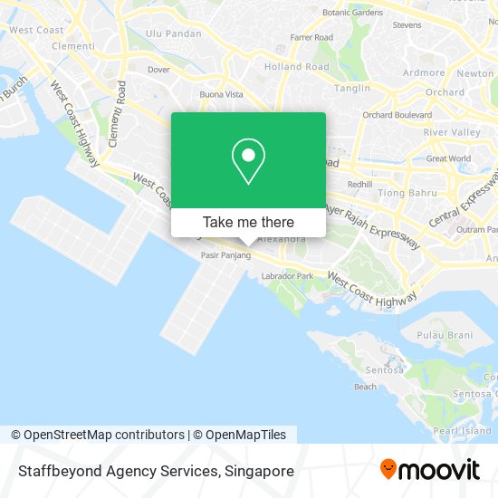 Staffbeyond Agency Services map