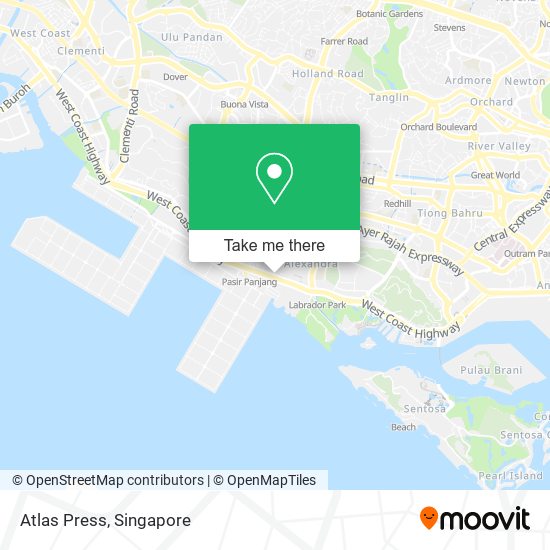Atlas Press map