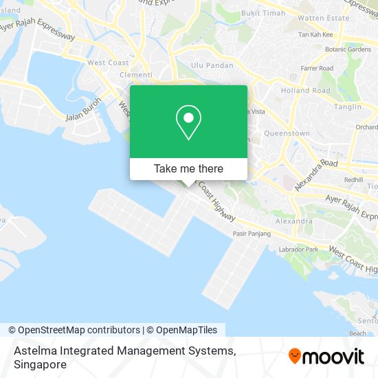 Astelma Integrated Management Systems map