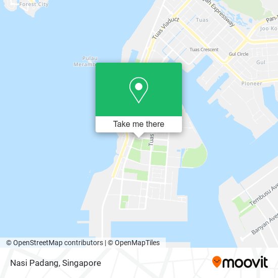 Nasi Padang map
