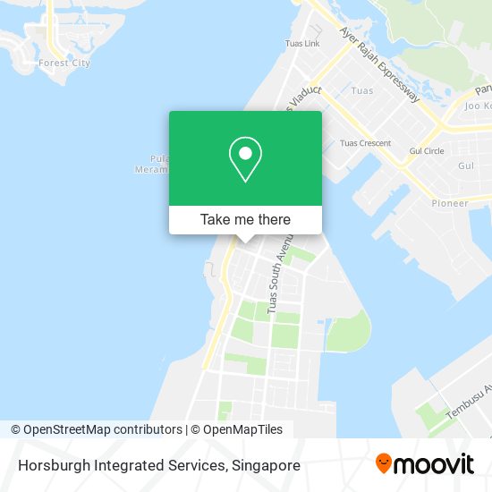 Horsburgh Integrated Services map